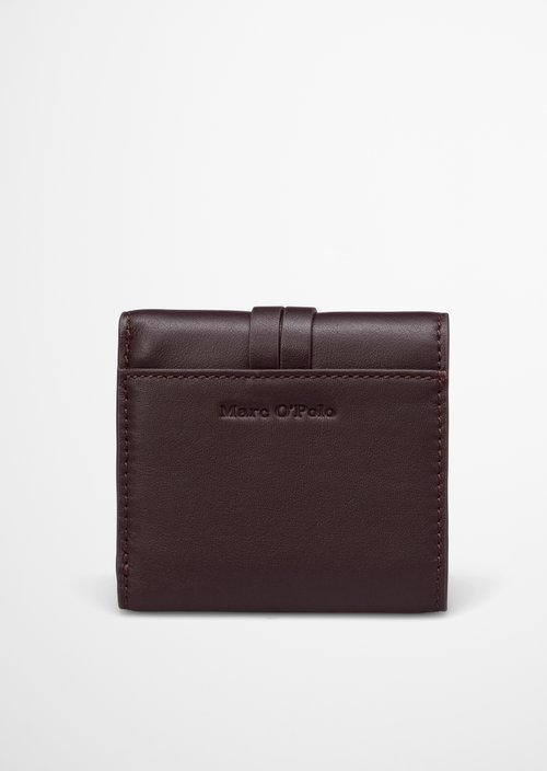 Lunya Combination Wallet — Black Cherry