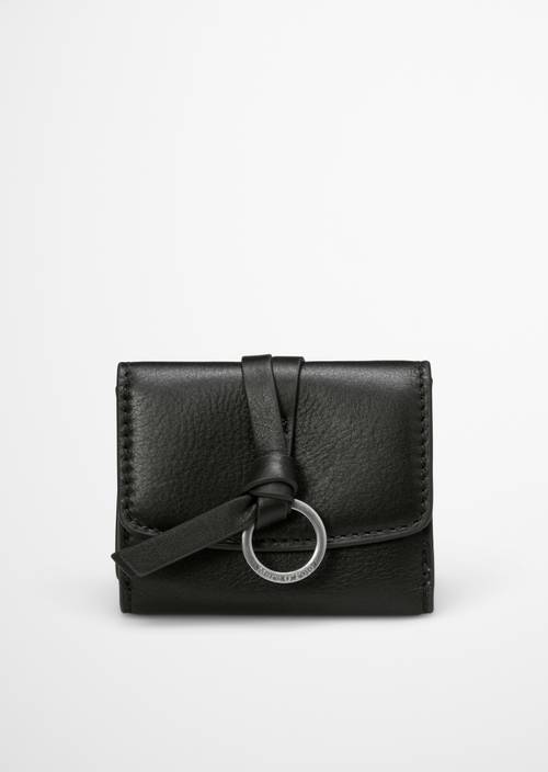 Leni Combination Wallet Black in front view