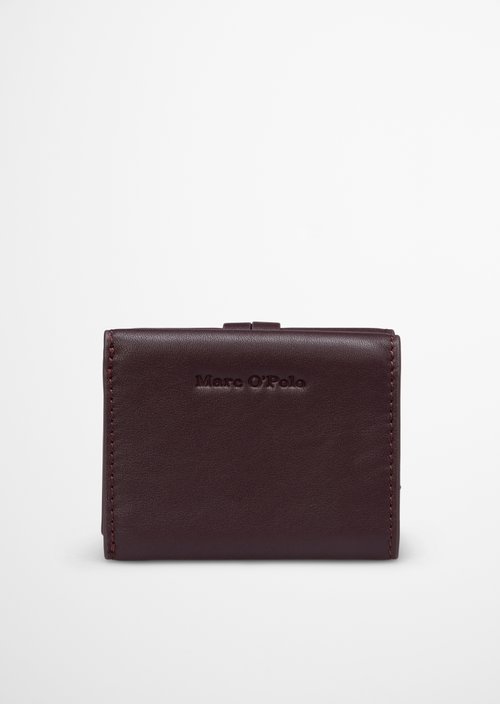 Leni Combination Wallet — Black Cherry