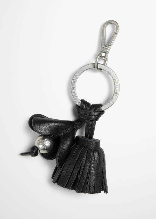 Leila Keychain Black in front view