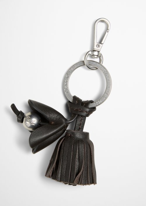 Leila Keychain — Burnt Coffee