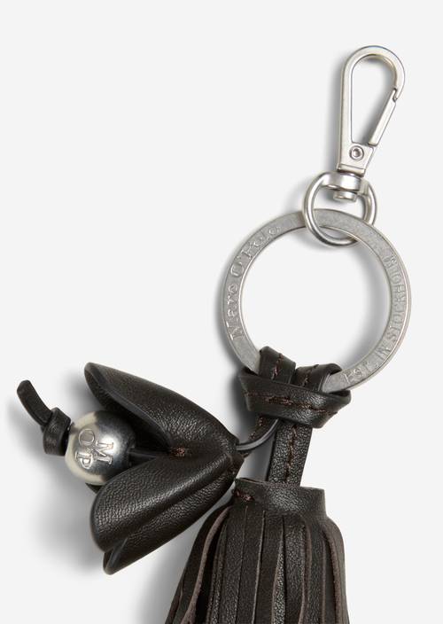 Porte-clés modèle Leila Burnt Coffee en vue détaillée