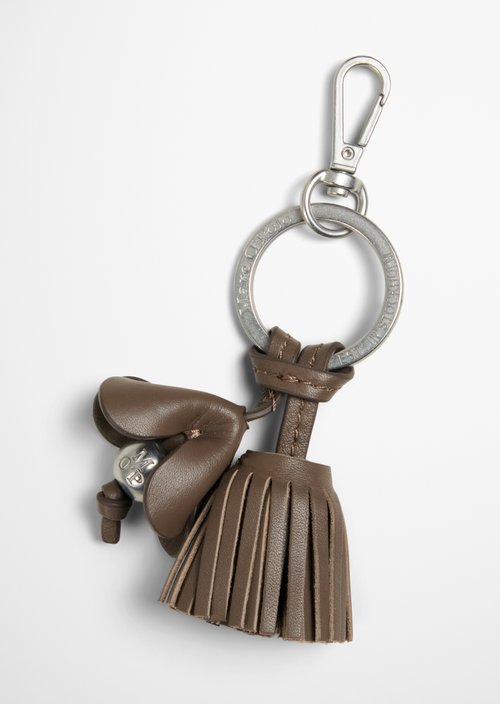Leila Keychain — Faded Brown