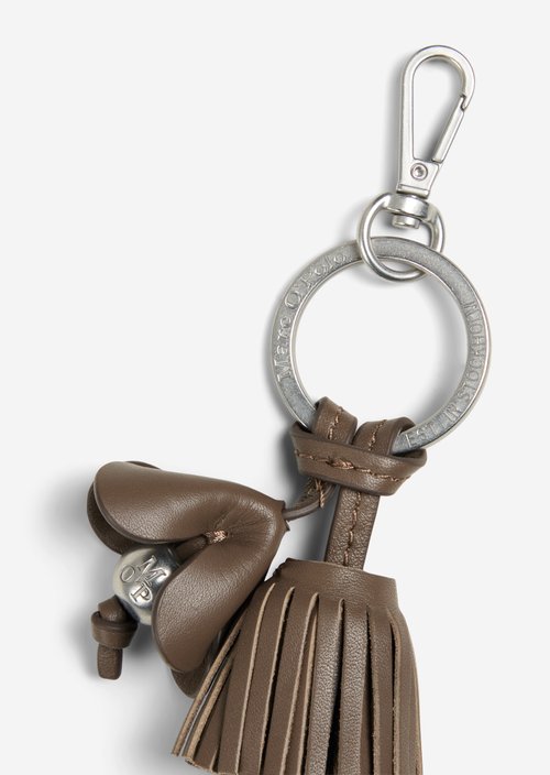 Leila Keychain — Faded Brown