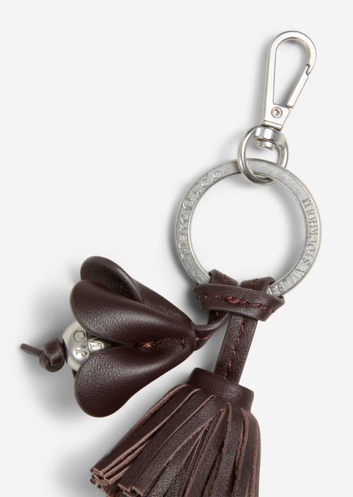 Leila Keychain Black Cherry in detail view
