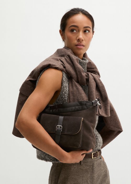 Caren Hobo Bag — Burnt Coffee