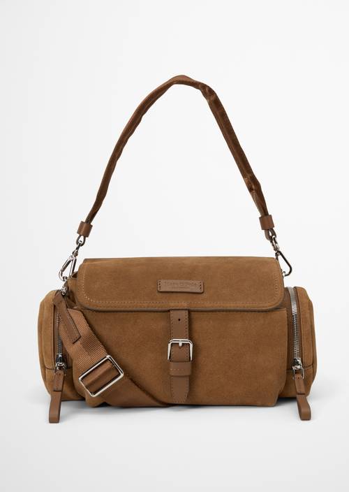 Camera Bag Model Carmen Pure Camel in Frontalansicht