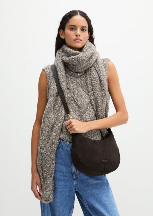Pernille Small Shoulder Bag — Burnt Coffee