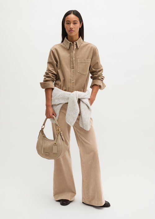 Pernille Small Shoulder Bag — Earthy Taupe