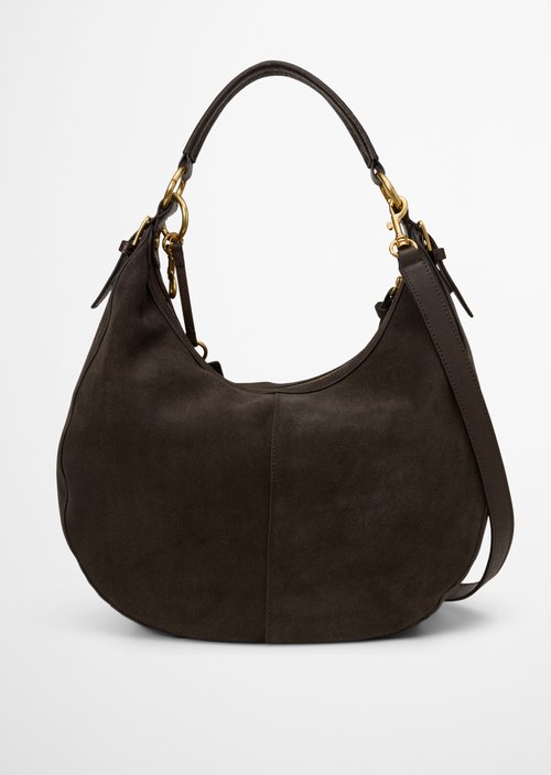 Philine Medium Shoulder Bag — Burnt Coffee