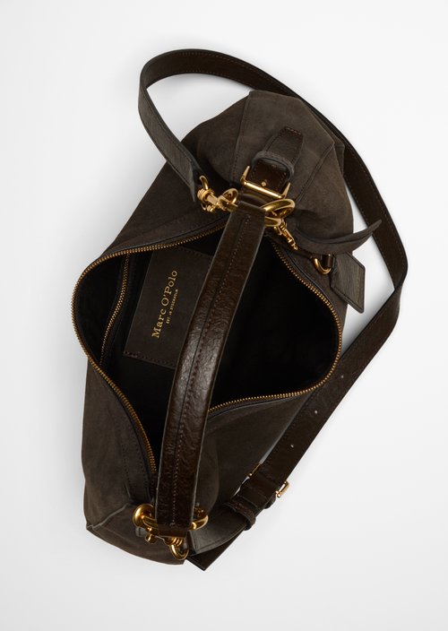 Philine Medium Shoulder Bag — Burnt Coffee
