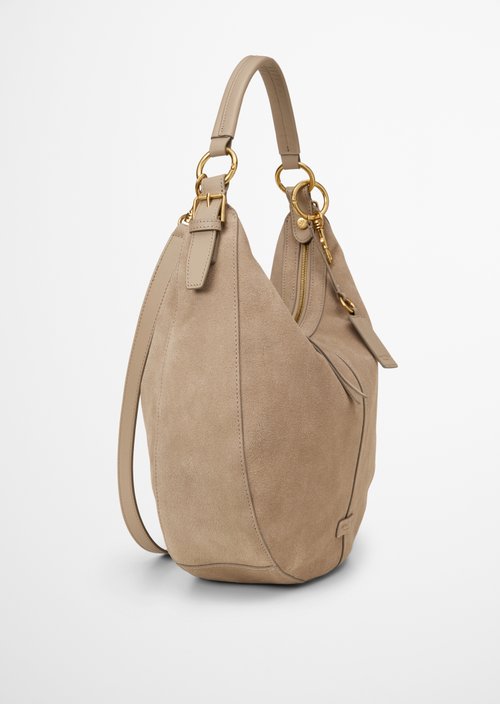 Philine Medium Shoulder Bag — Earthy Taupe