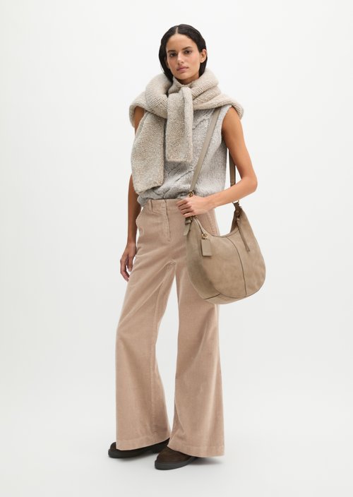 Philine Medium Shoulder Bag — Earthy Taupe