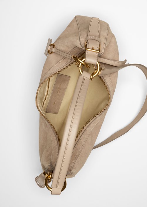 Philine Medium Shoulder Bag — Earthy Taupe