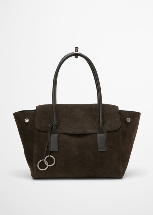 Gaby Large Tote Bag — Burnt Coffee