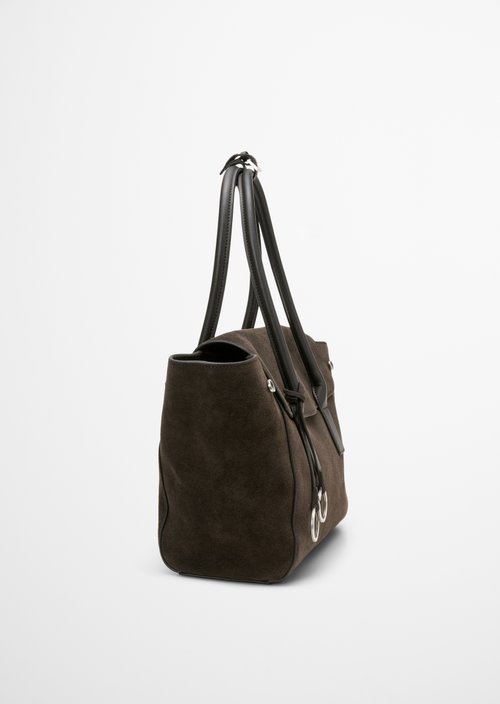 Gaby Large Tote Bag — Burnt Coffee