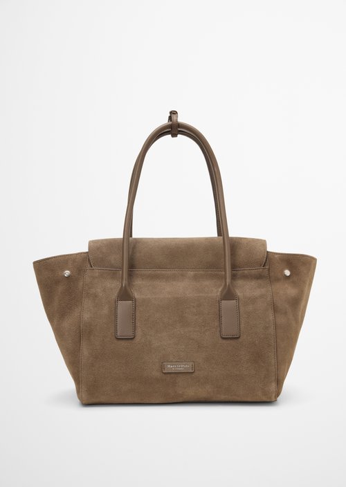 Gaby Large Tote Bag — Faded Brown