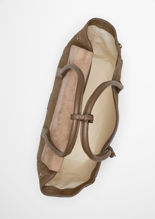 Gaby Large Tote Bag — Faded Brown
