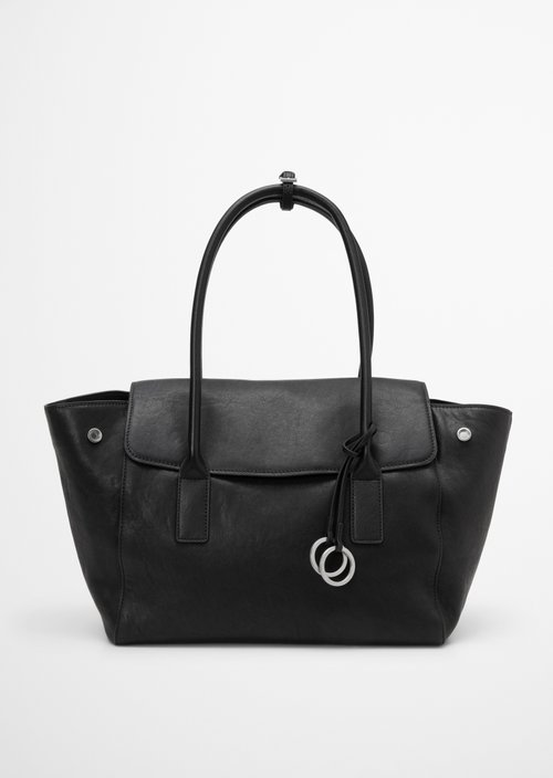 Gaby Large Tote Bag — Black