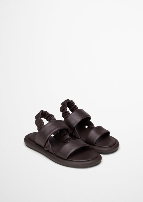 Sandal model Beatrice — Burnt Coffee