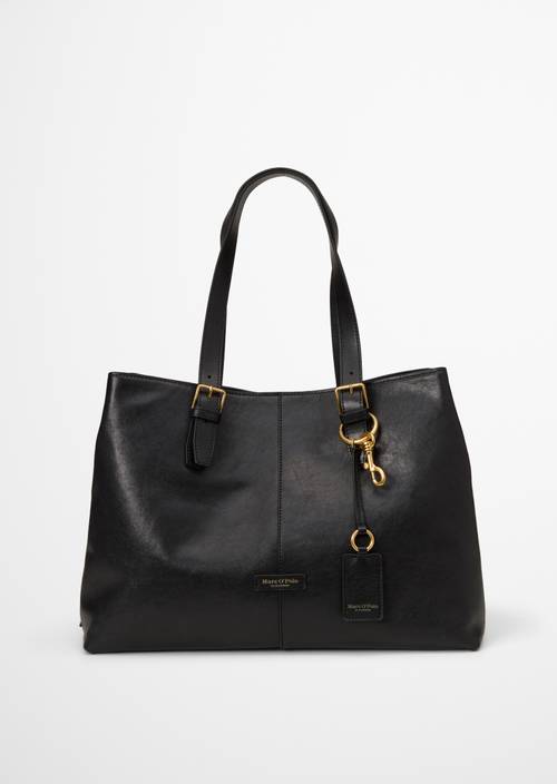 Sac cabas modèle Phillis Black en vue de face