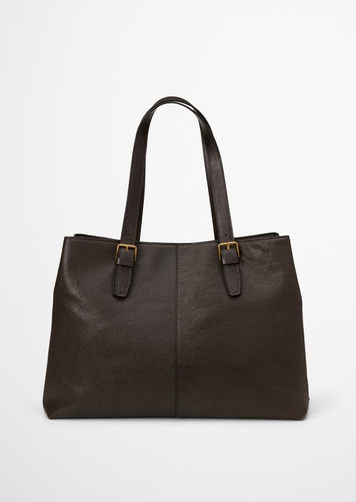 Phillis Tote Bag — Burnt Coffee