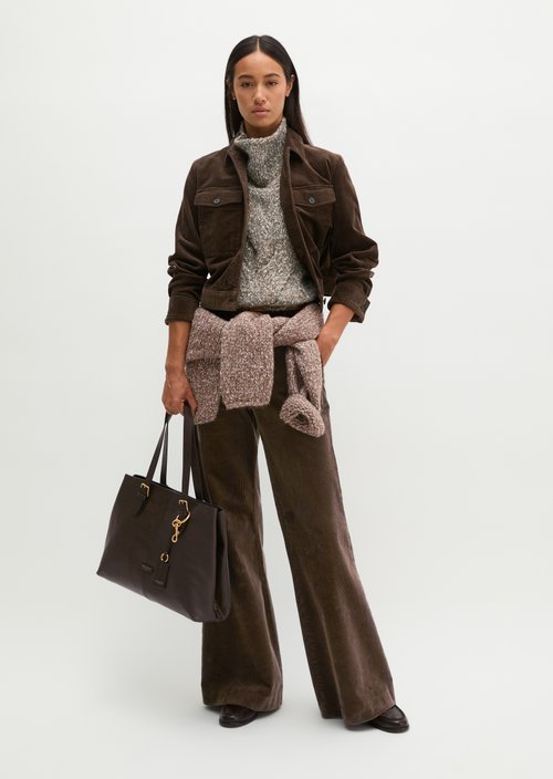 Phillis Tote Bag — Burnt Coffee