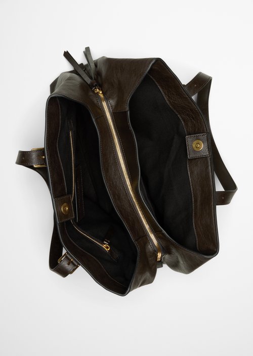 Phillis Tote Bag — Burnt Coffee