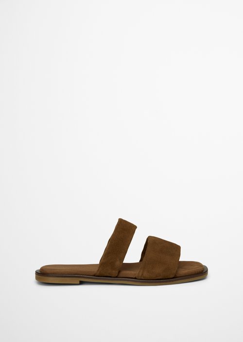 Mule model Marit — Dusty Brown