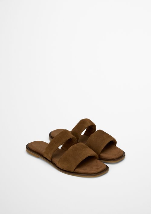 Mule model Marit — Dusty Brown
