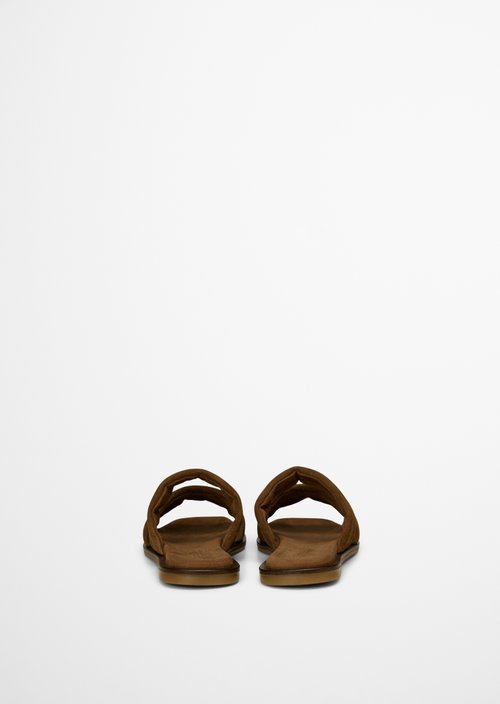 Mule model Marit — Dusty Brown