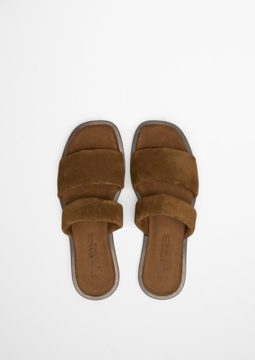 Mule model Marit — Dusty Brown