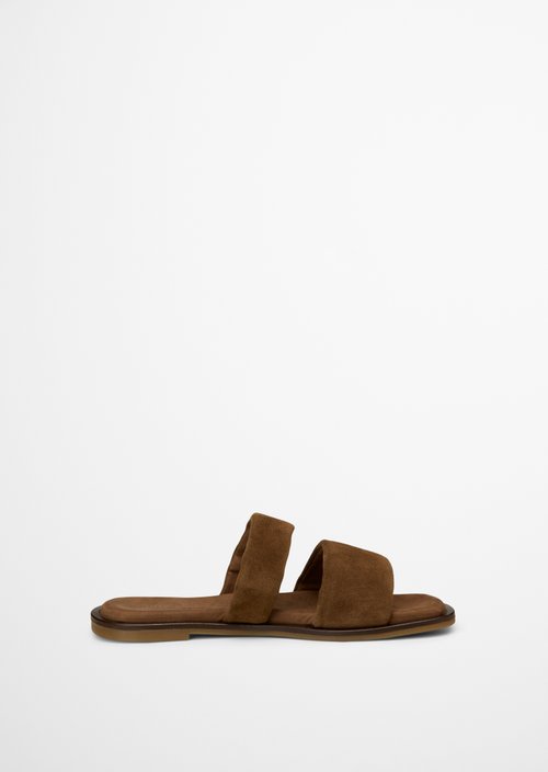 Mule model Marit — Dusty Brown