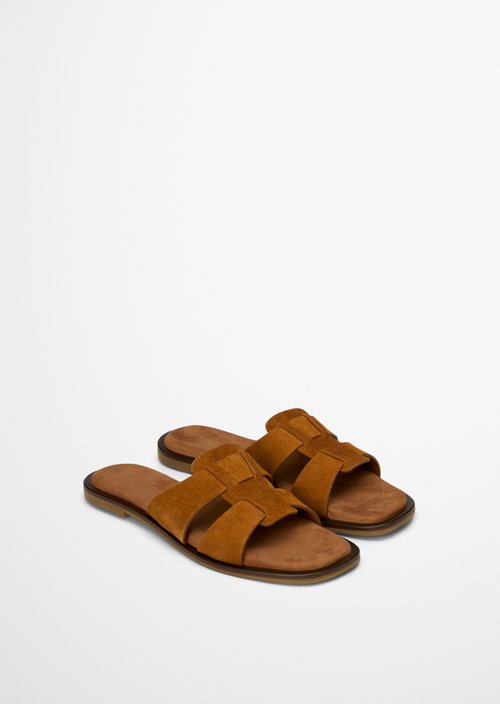 Mule model Marit — Burnt Tobacco