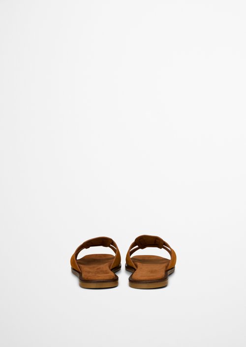 Mule model Marit — Burnt Tobacco