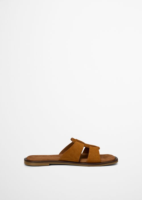 Mule model Marit — Burnt Tobacco