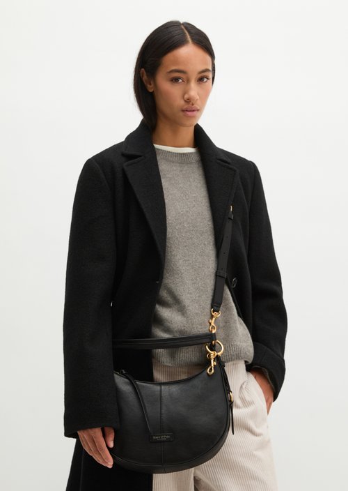 Pernille Small Shoulder Bag — Black