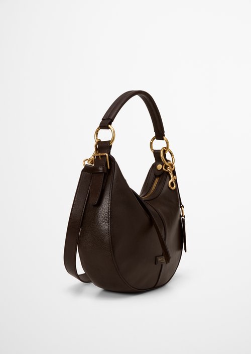 Pernille Small Shoulder Bag — Burnt Coffee