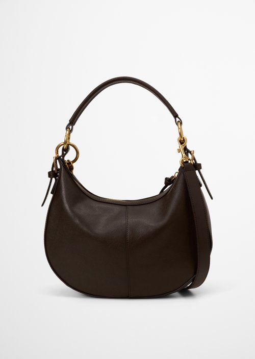 Pernille Small Shoulder Bag — Burnt Coffee