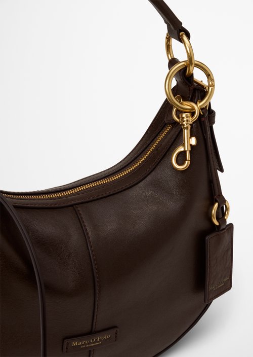 Pernille Small Shoulder Bag — Burnt Coffee