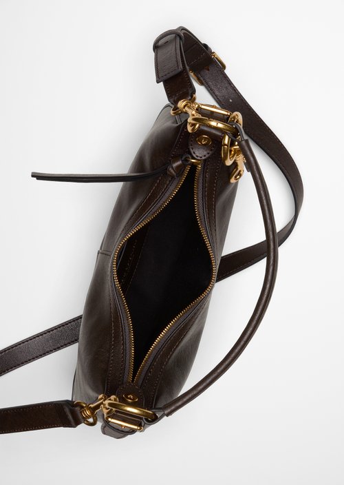 Pernille Small Shoulder Bag — Burnt Coffee