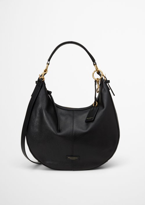 Philine Medium Shoulder Bag — Black