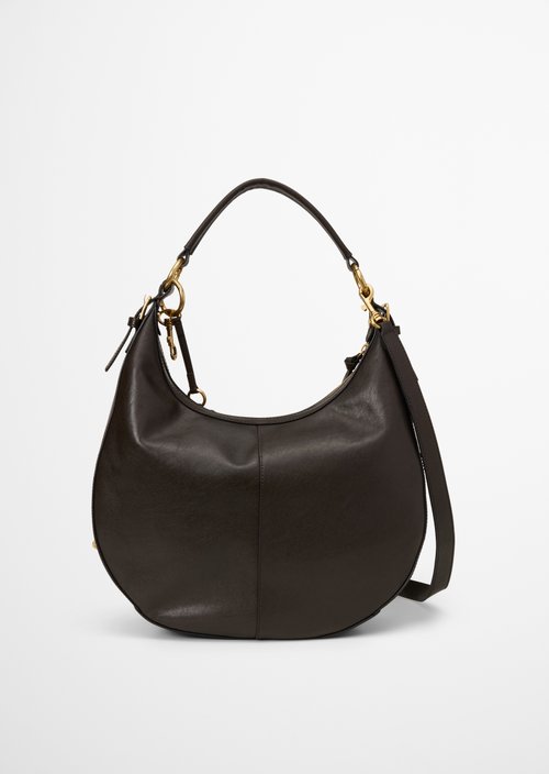 Philine Medium Shoulder Bag — Burnt Coffee