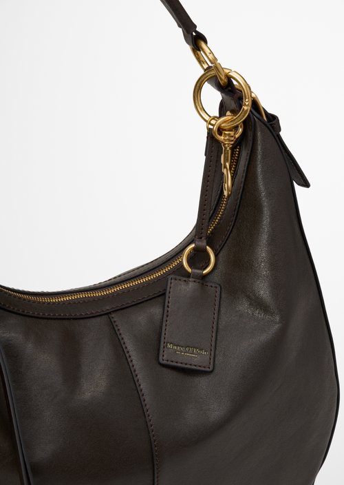 Philine Medium Shoulder Bag — Burnt Coffee