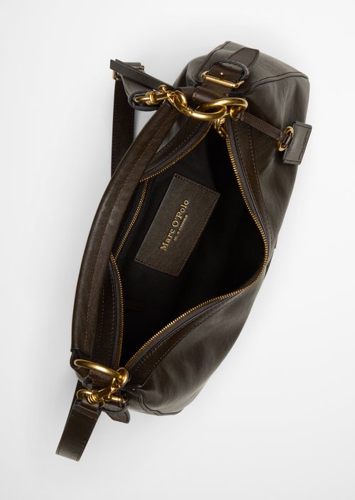 Philine Medium Shoulder Bag — Burnt Coffee
