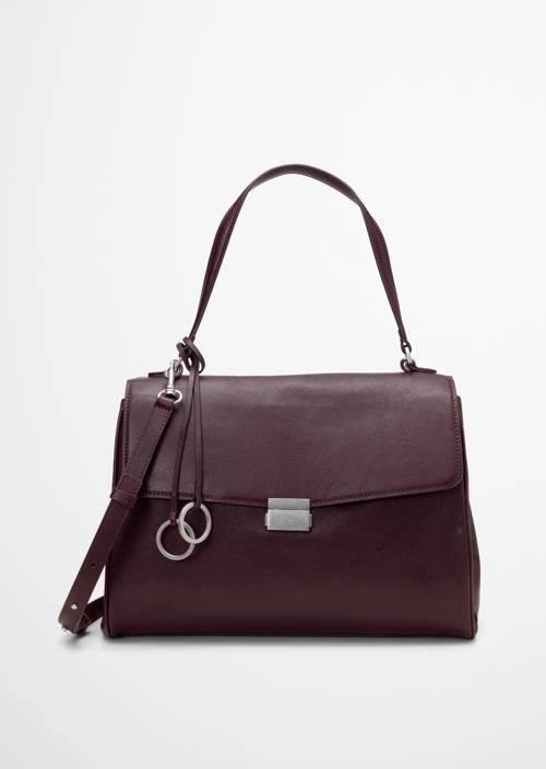 Handtasche Model Goldy Black Cherry in Frontalansicht