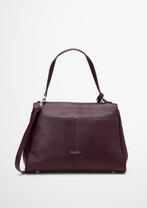 Goldy Handbag — Black Cherry