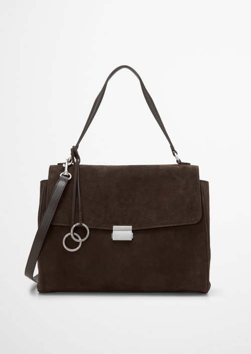 Goldy Handbag — Burnt Coffee
