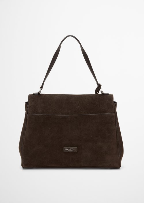 Goldy Handbag — Burnt Coffee