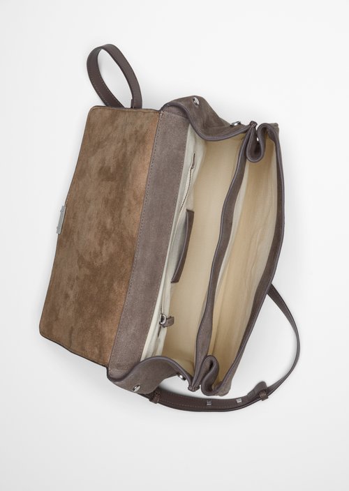 Goldy Handbag — Faded Brown